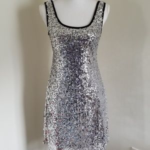 Argenti Silver Confetti Dress
